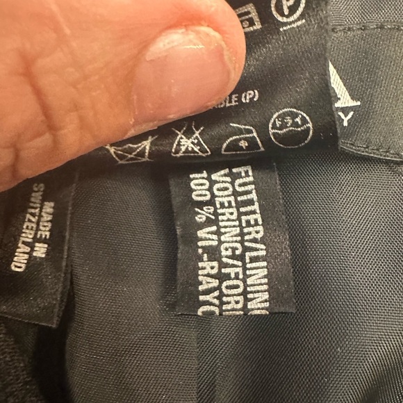 Escada Margaretha Key Wool Button Wrap Dress W/ Belt Size 44 FLAWED - Picture 12 of 16